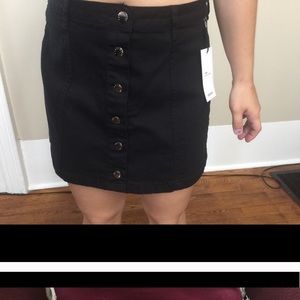 Black skirt